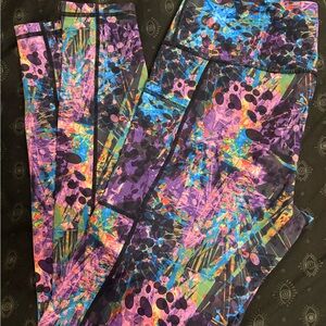 CVG Constantly Varied Gear Hurricane Leggings • Size L • Retired Print •